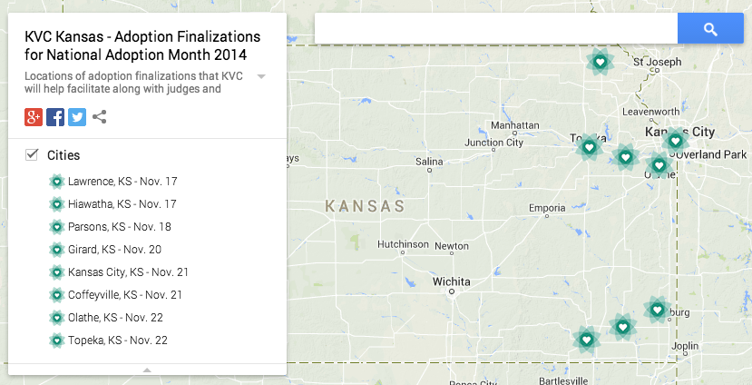 View adoption finalization event dates and locations at this Google map (click image)