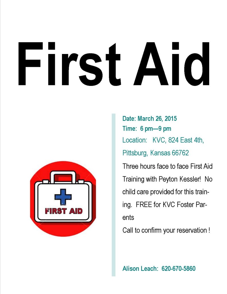 first aid 3.26. Pittsburg