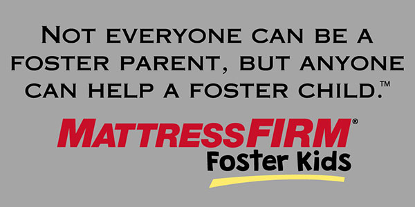Mattress Firm Partners with KVC Kansas to help children in foster care
