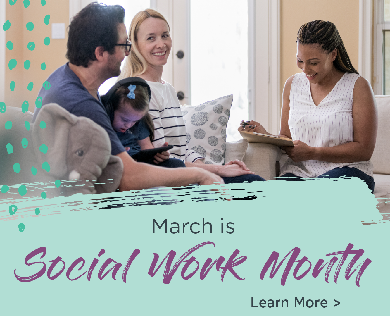 March is Social Work Month. Learn more.