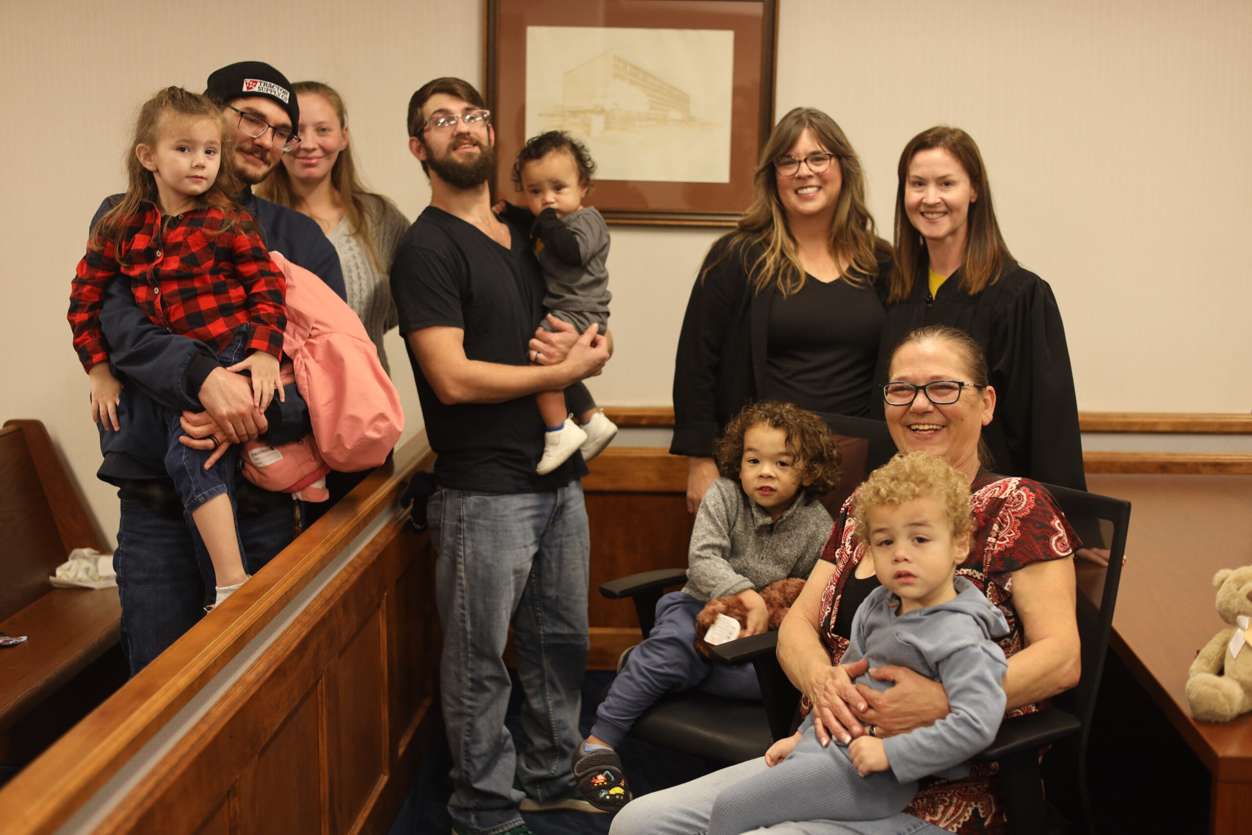 The Hill Family and Shawnee County Judge